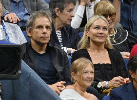 US Open - Ben Stiller At The Stands