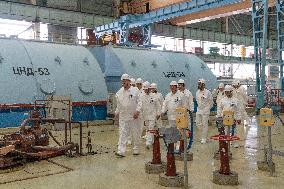 IAEA’s Grossi Visits Kursk Nuclear Power Plant - Russia