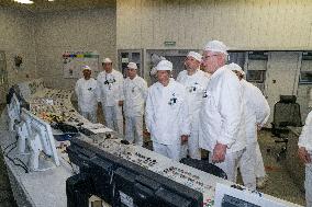 IAEA’s Grossi Visits Kursk Nuclear Power Plant - Russia