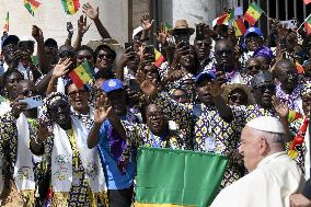 Pope Francis Wednesday Audience - Vatican