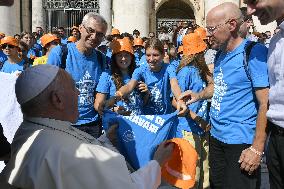 Pope Francis Wednesday Audience - Vatican