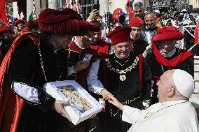 Pope Francis Wednesday Audience - Vatican