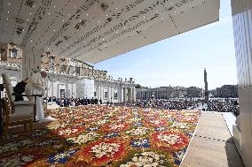 Pope Francis Wednesday Audience - Vatican