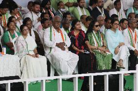 Chief Minister Of Bengal Mamata Banerjee And Abhishek Banerjee