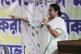 Chief Minister Of Bengal Mamata Banerjee And Abhishek Banerjee