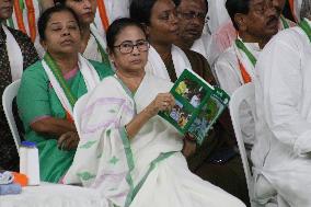 Chief Minister Of Bengal Mamata Banerjee And Abhishek Banerjee