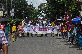 Doctors Protest In Kolkata.