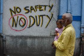 Doctors Protest In Kolkata.