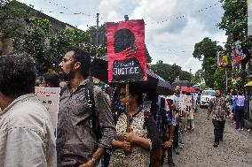 Doctors Protest In Kolkata.