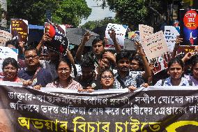 Doctors Protest In Kolkata.