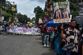 Doctors Protest In Kolkata.