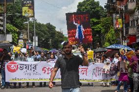 Doctors Protest In Kolkata.