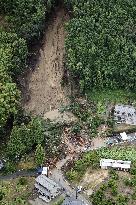 Landslide in central Japan