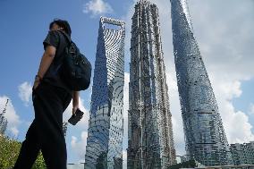 Super High-rise Landmark Building in Shanghai