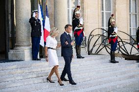 French And German Presidents Meet - Paris