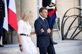 French And German Presidents Meet - Paris