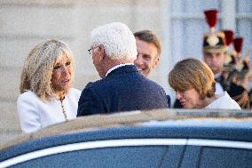 French And German Presidents Meet - Paris