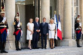 French And German Presidents Meet - Paris