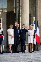 French And German Presidents Meet - Paris