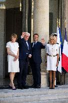 French And German Presidents Meet - Paris