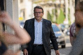 Thierry Solere Leaves Elysee Palace - Paris