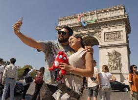 Scene from Paris Paralympics