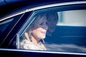 Queen Maxima Visits Money Affairs Helpdesk - The Hague