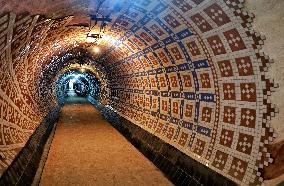 Odesas Fairytale Tunnel reopened as bomb shelter