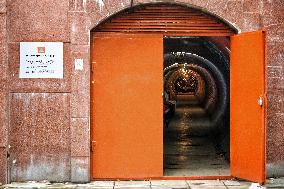 Odesas Fairytale Tunnel reopened as bomb shelter