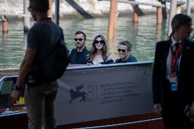 Celebrity Sightings - Day 1 - The 81st Venice International Film Festival