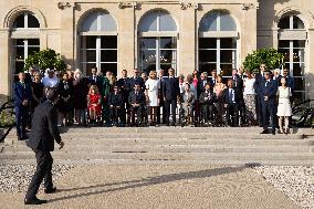 Paris 2024 Paralympics - Family Picture at the Eylsee Prior the Opening Ceremony of the Paris 2024 Paralympic Games - Paris