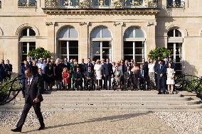 Paris 2024 Paralympics - Family Picture at the Eylsee Prior the Opening Ceremony of the Paris 2024 Paralympic Games - Paris