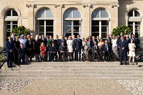 Paris 2024 Paralympics - Family Picture at the Eylsee Prior the Opening Ceremony of the Paris 2024 Paralympic Games - Paris