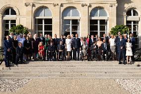 Paris 2024 Paralympics - Family Picture at the Eylsee Prior the Opening Ceremony of the Paris 2024 Paralympic Games - Paris