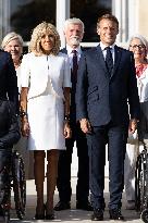 Paris 2024 Paralympics - Family Picture at the Eylsee Prior the Opening Ceremony of the Paris 2024 Paralympic Games - Paris