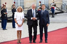 Reception at the Eylsee Prior the Opening Ceremony of the Paris 2024 Paralympic Games - Paris