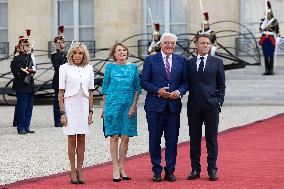 Reception at the Eylsee Prior the Opening Ceremony of the Paris 2024 Paralympic Games - Paris