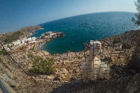 Hora Sfakion Coast Town In Crete Island