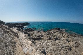 Hora Sfakion Coast Town In Crete Island