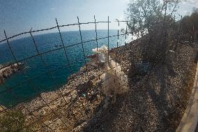 Hora Sfakion Coast Town In Crete Island