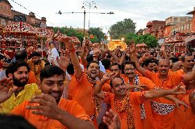 Krishna Janmashtami Festival Procession In Jaipur