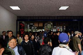 UNAM Law School Students And Workers Protest Against Judicial Reform In Mexico