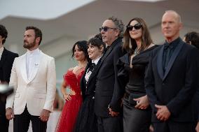 ''Beetlejuice Beetlejuice'' Opening Red Carpet - The 81st Venice International Film Festival