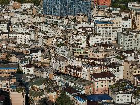 Densely Packed Houses in Guiyang's Largest Urban Village