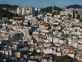 Densely Packed Houses in Guiyang's Largest Urban Village