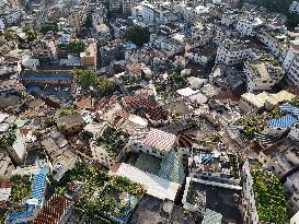 Densely Packed Houses in Guiyang's Largest Urban Village