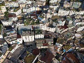 Densely Packed Houses in Guiyang's Largest Urban Village