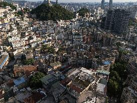 Densely Packed Houses in Guiyang's Largest Urban Village