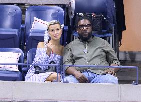 US Open - Celebs on Day 3 in New York