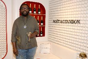 US Open - Celebs At Moet & Chandon Clubhouse